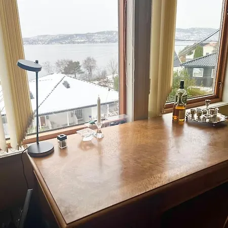 Med Panoramautsikt, Stor Uteplass Og 100 M Fra Badestrand Villa Bergen